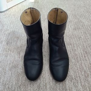 Frye zip and snap boots